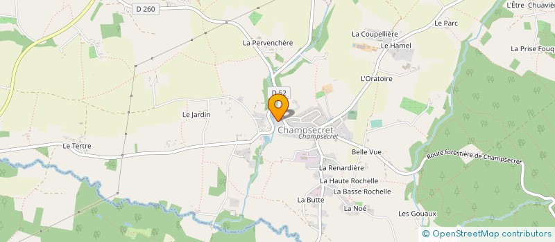localisation de l'entreprise MADAME JENNY NIELLEZ à CHAMPSECRET