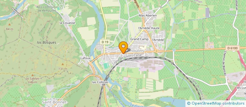 localisation de l'entreprise MADAME JENNY PEIRCE MEGER DE CECCO  VERS-PONT-DU-GARD