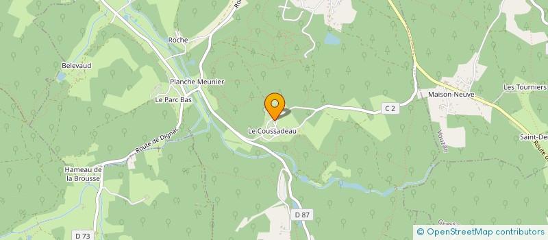 localisation de l'entreprise MADAME JENNY PEYNICHOUT  SERS