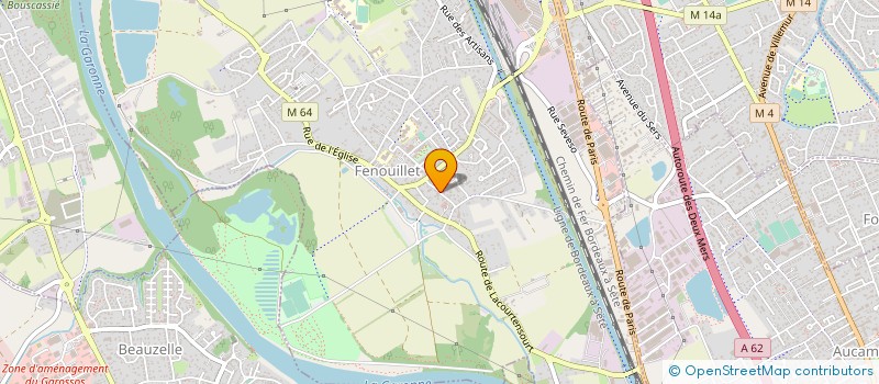 localisation de l'entreprise MADAME JENNY RATHBERGER  TOULOUSE