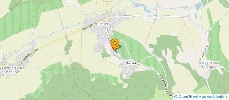 localisation de l'entreprise MADAME JENNY REMY  CUCHERY