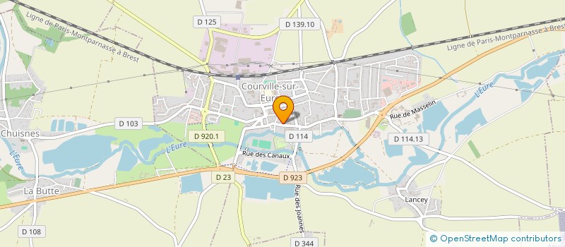 localisation de l'entreprise MADAME JENNY VALLEE à COURVILLE-SUR-EURE