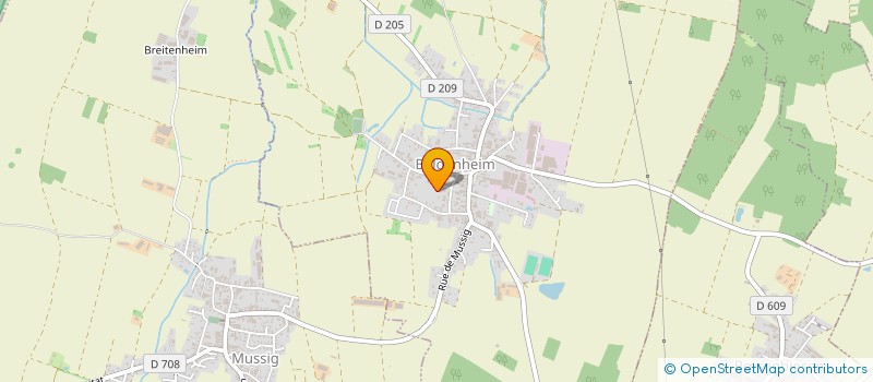 localisation de l'entreprise MADAME JENNY WURTZER  BALDENHEIM