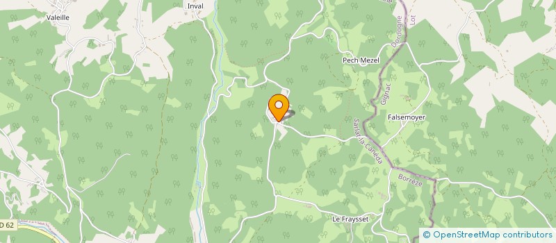 localisation de l'entreprise MADAME JENNYFER BANASSAT  NADAILLAC