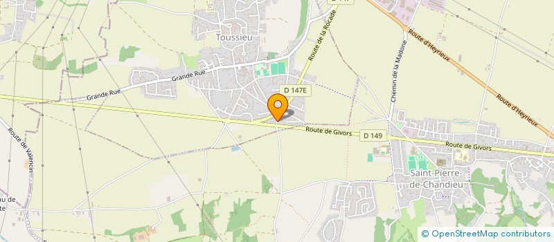 localisation de l'entreprise MADAME JENNYFER BANCEL  TOUSSIEU