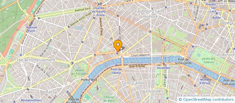 localisation de l'entreprise MADAME JENNYFER BRONSARD  PARIS