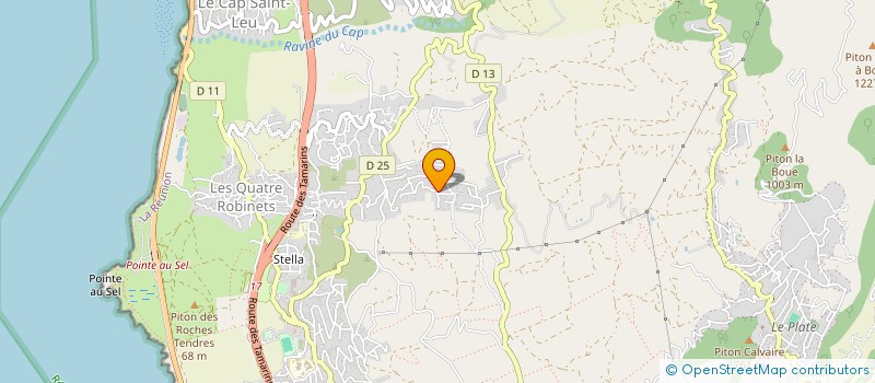 localisation de l'entreprise MADAME JENNYFER CATAYE  SAINT-LEU