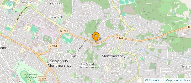 localisation de l'entreprise MADAME JENNYFER CIRPACI  MONTMORENCY