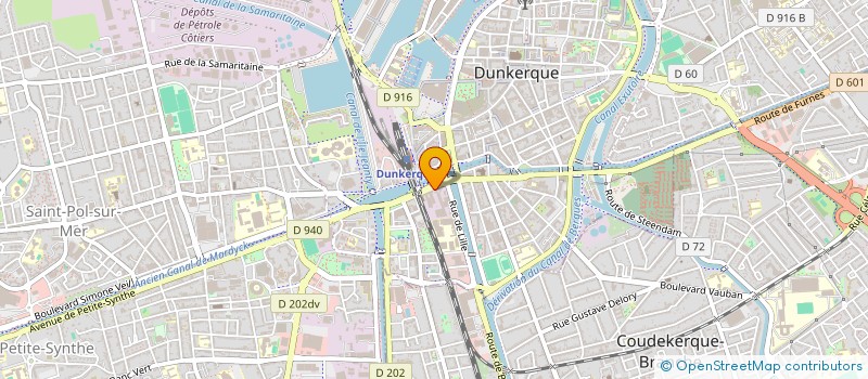 localisation de l'entreprise MADAME JENNYFER CREQUI à DUNKERQUE