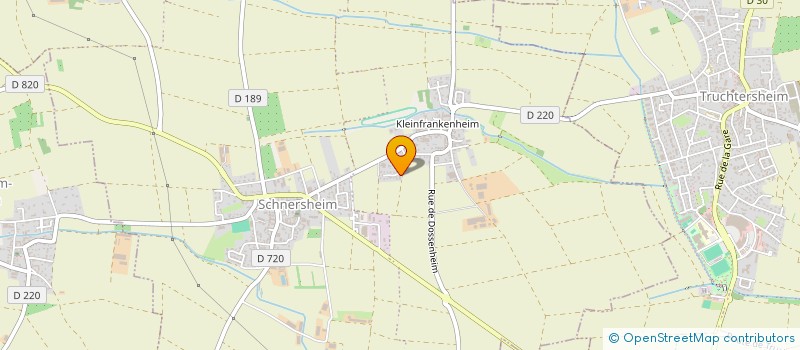 localisation de l'entreprise MADAME JENNYFER DERBAL  SCHNERSHEIM