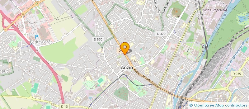 localisation de l'entreprise MADAME JENNYFER ENOCQ  ANZIN