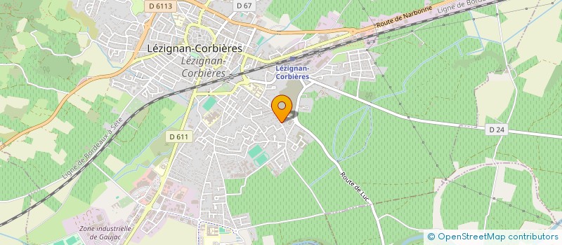 localisation de l'entreprise MADAME JENNYFER ESTRADE à LEZIGNAN-CORBIERES