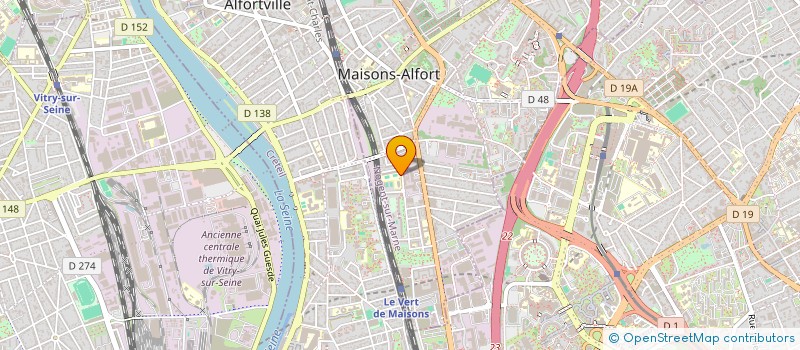 localisation de l'entreprise MADAME JENNYFER GOEMAES  MAISONS-ALFORT