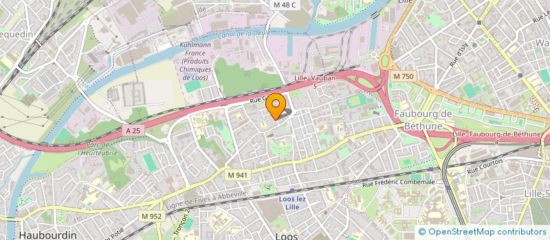 localisation de l'entreprise MADAME JENNYFER GONCALVES  LOOS