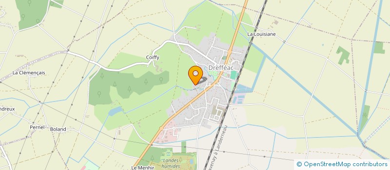 localisation de l'entreprise MADAME JENNYFER GUINY  DREFFEAC