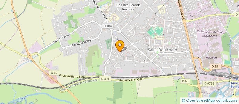 localisation de l'entreprise MADAME JENNYFER HEBERT  MARMAGNE