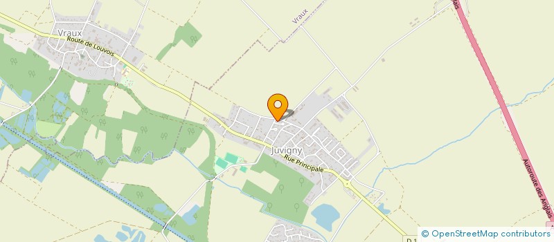 localisation de l'entreprise MADAME JENNYFER JARILLOT  JUVIGNY