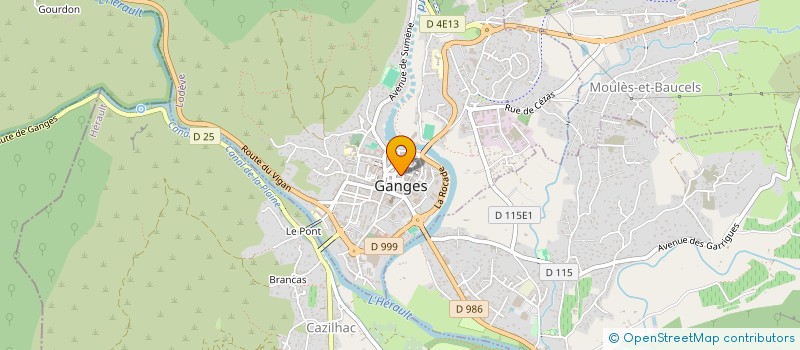 localisation de l'entreprise MADAME JENNYFER JULIEN  SAINT-ANDRE-DE-MAJENCOULES