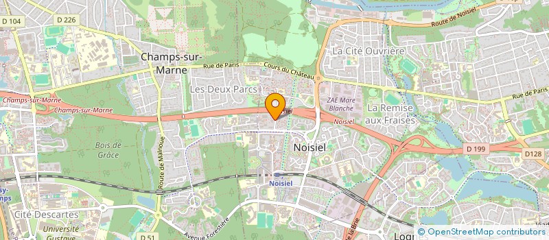 localisation de l'entreprise MADAME JENNYFER KAMARA  NOISIEL