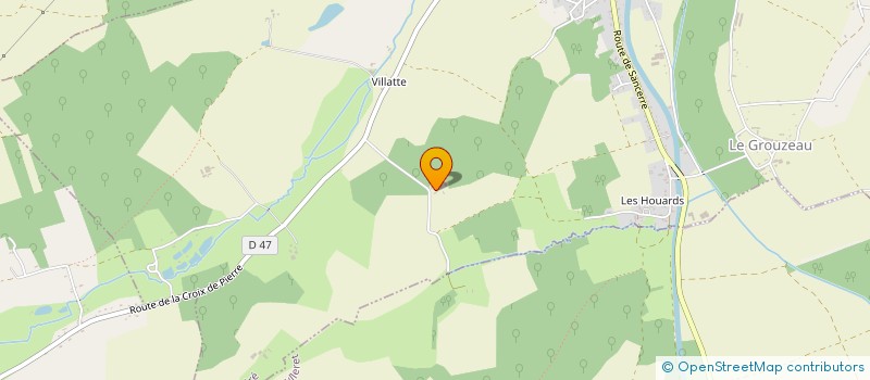 localisation de l'entreprise MADAME JENNYFER LE ROUX  SURY-PRES-LERE