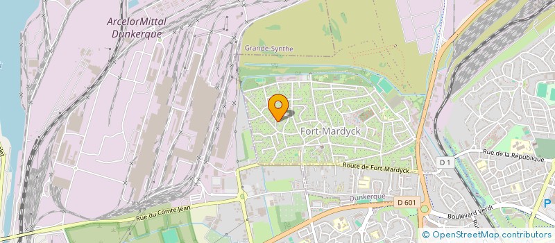 localisation de l'entreprise MADAME JENNYFER LESAEGE à DUNKERQUE