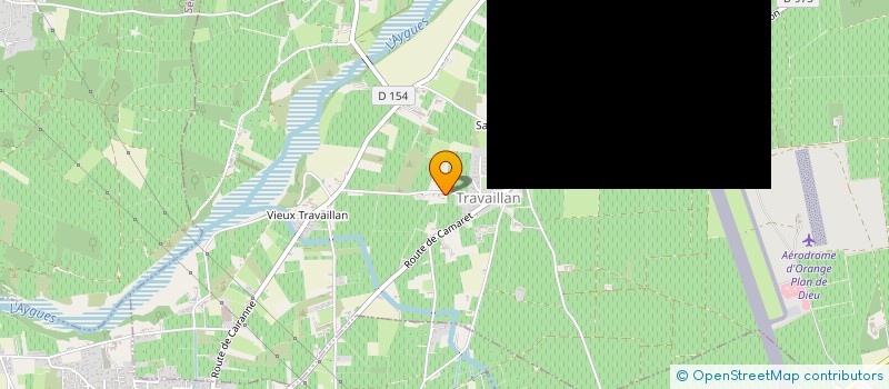 localisation de l'entreprise MADAME JENNYFER LOISEAU  CAMARET-SUR-AIGUES