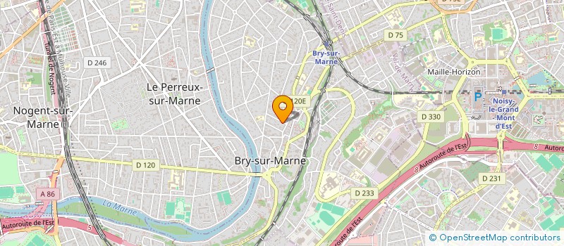 localisation de l'entreprise MADAME JENNYFER MOTA  BRY-SUR-MARNE