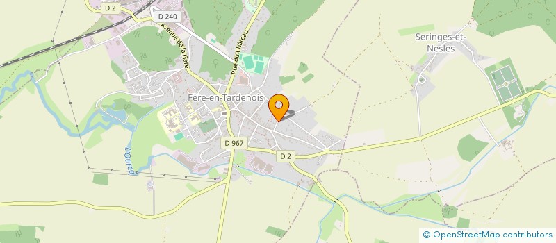 localisation de l'entreprise MADAME JENNYFER PIERRET  FERE-EN-TARDENOIS