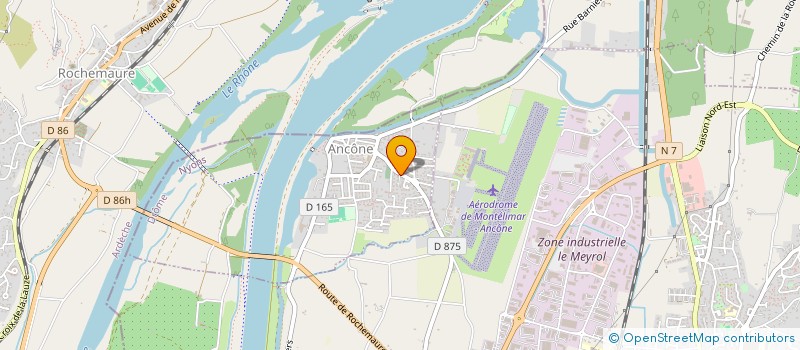 localisation de l'entreprise MADAME JENNYFER SAUTETNER  ANCONE