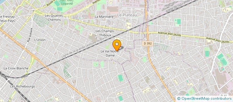 localisation de l'entreprise MADAME JENNYFER THAN  SARTROUVILLE