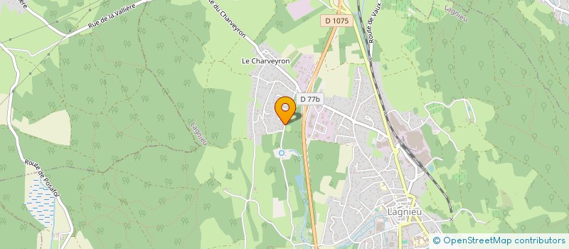 localisation de l'entreprise MADAME JENNYSSA DUBOIS  LAGNIEU