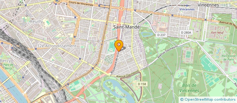 localisation de l'entreprise MADAME JEONGHWA LEE à SAINT-MANDE