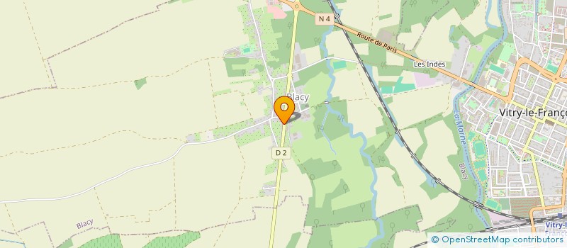 localisation de l'entreprise MADAME JEREMY DESMAREST  BLACY