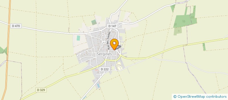 localisation de l'entreprise MADAME JEREMY TALLEUX  SERGINES