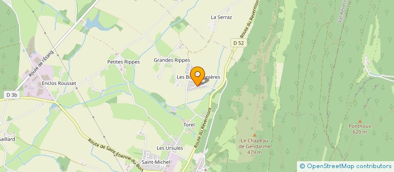 localisation de l'entreprise MADAME JEROMINE PERDRIX à VAL-REVERMONT