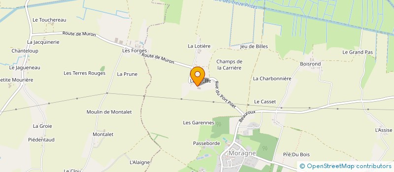 localisation de l'entreprise MADAME JERZEY DUBOIS  MORAGNE