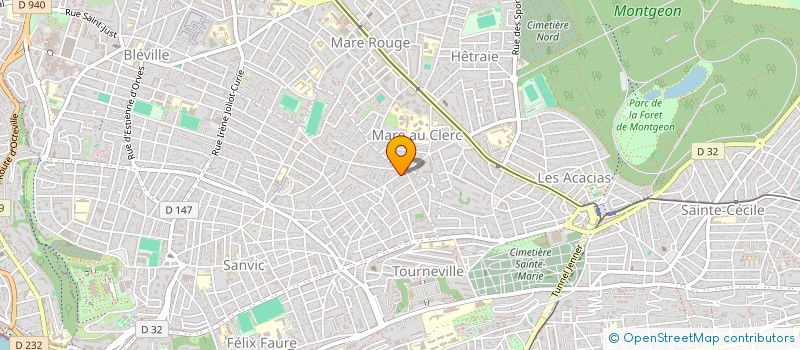 localisation de l'entreprise MADAME JESABELLE ANDRIEU  LE HAVRE