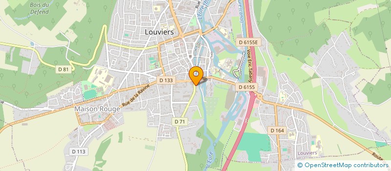 localisation de l'entreprise MADAME JESAELLE LAPOTRE à LOUVIERS