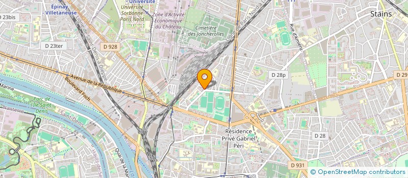 localisation de l'entreprise MADAME JESMIN RIPONA  SAINT-DENIS