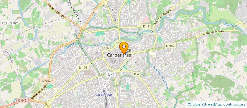 localisation de l'entreprise MADAME JESSICA ADAMS à CARPENTRAS