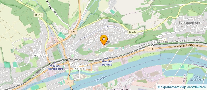 localisation de l'entreprise MADAME JESSICA AFONSO à MEULAN-EN-YVELINES