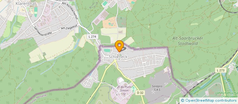 localisation de l'entreprise MADAME JESSICA ANTONINI  SCHNECK