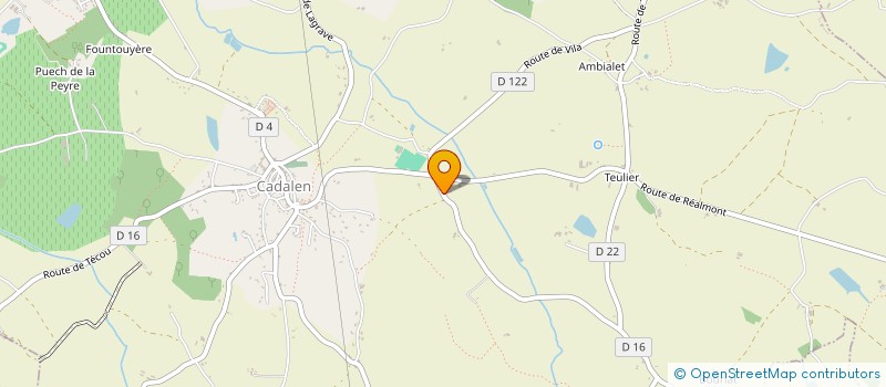 localisation de l'entreprise MADAME JESSICA ANTONY à GAILLAC