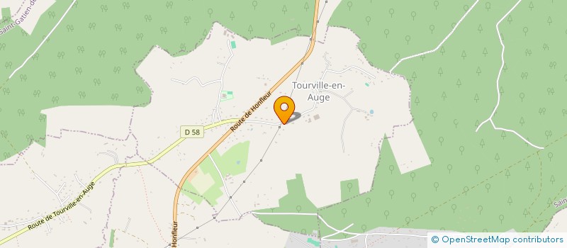 localisation de l'entreprise MADAME JESSICA ANTUNES  TOURVILLE-EN-AUGE