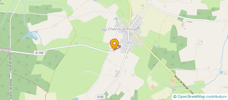 localisation de l'entreprise MADAME JESSICA APPEAU  BAUGE-EN-ANJOU