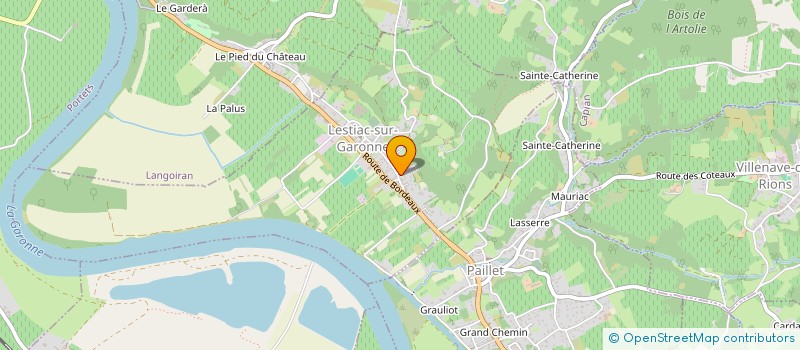 localisation de l'entreprise MADAME JESSICA ARMIJO  LESTIAC-SUR-GARONNE