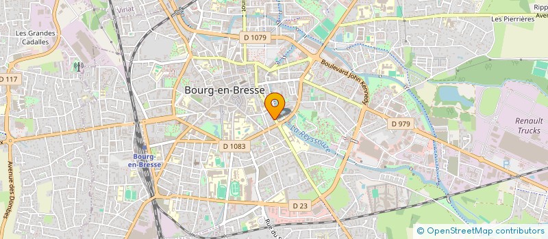 localisation de l'entreprise MADAME JESSICA ARNOLD  BOURG-EN-BRESSE