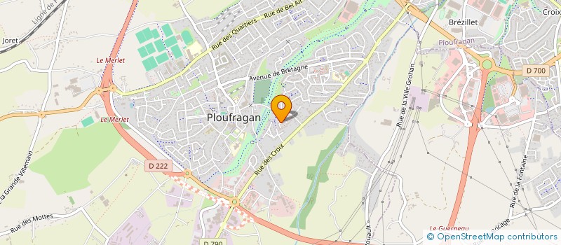 localisation de l'entreprise MADAME JESSICA ARNOULT  PLOUFRAGAN