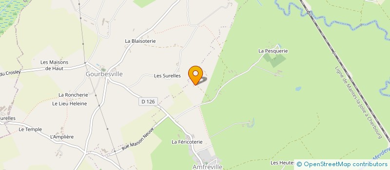 localisation de l'entreprise MADAME JESSICA ARSENE  CARENTAN-LES-MARAIS