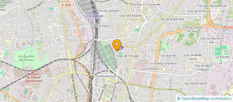 localisation de l'entreprise MADAME JESSICA ARTAUX  ORLEANS